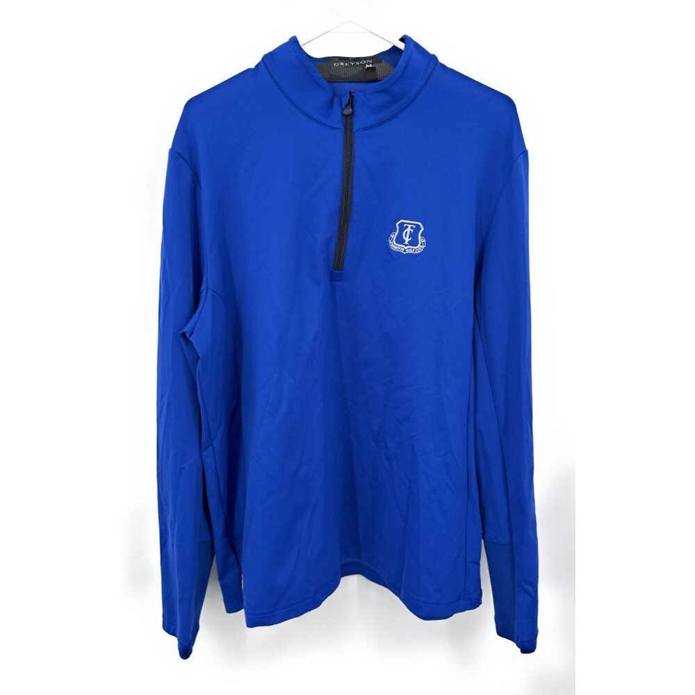 Greyson‎ Blue1/4 Performance Pullover Thomson Golf Club Size XL